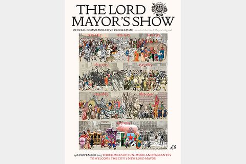 Lord Mayor's Show programme cover 2015
